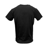 Vialli Lanvin T-Shirt – Black | Premium Mosaic Print Summer Tee